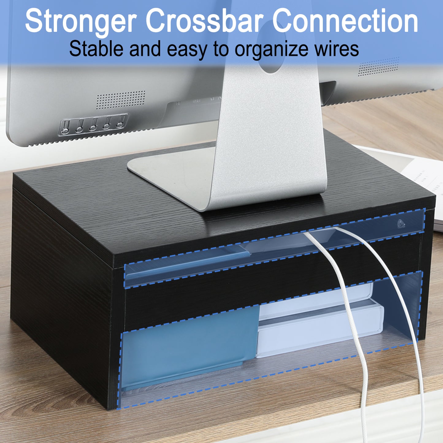 6.7 inch Height Monitor Stand Riser. DS401