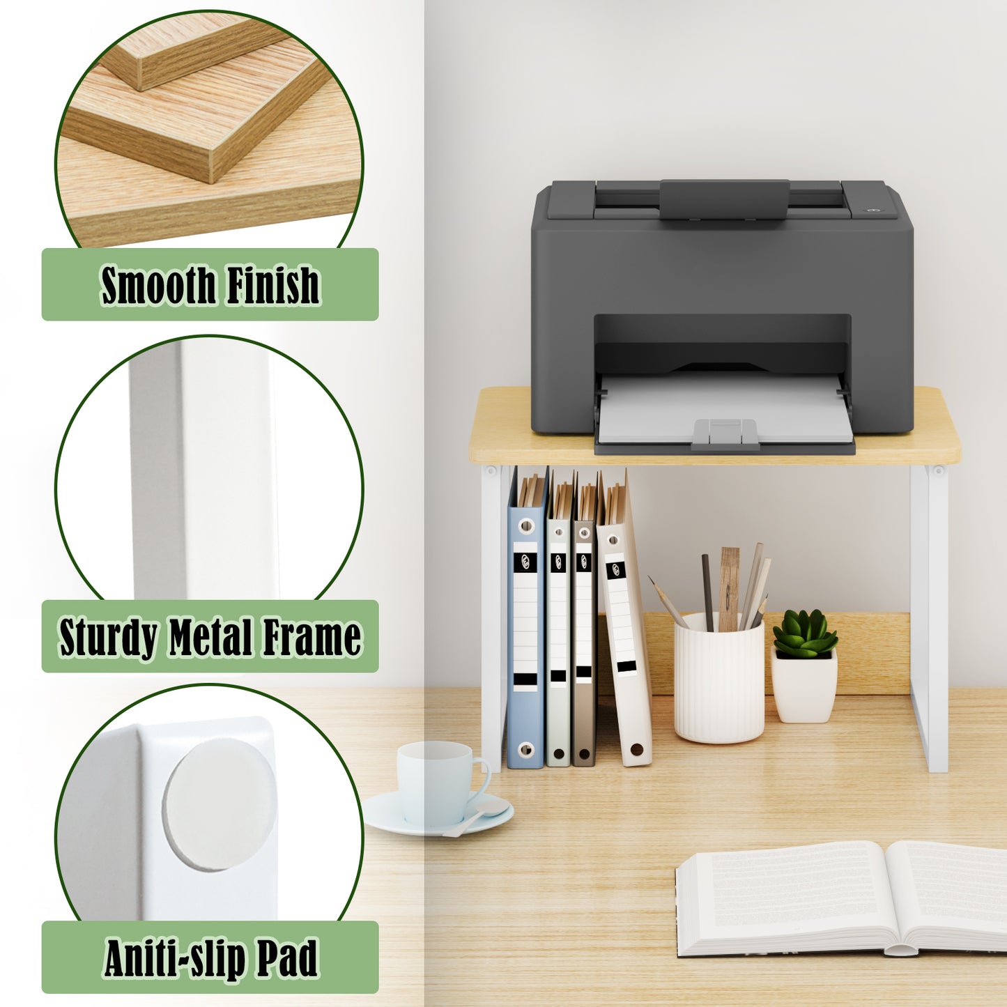 Desktop Printer Stand Shelf Organzier. KS001