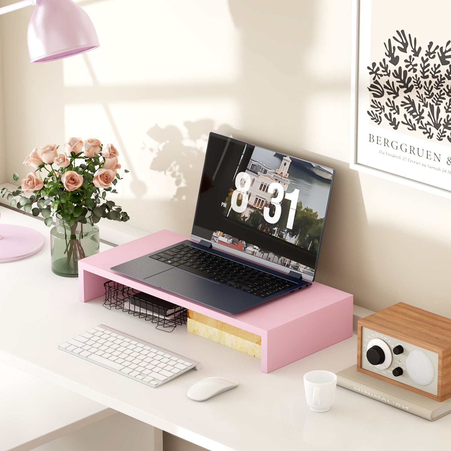 20 Inch Monitor Stand Riser. DS500