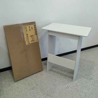30.7 in Wood Desk Small Writing Table Home Office Workstation