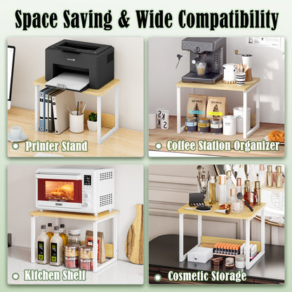 B2B 2 Pack Printer Stand for Desk, Shelf Organzier. KS001×2