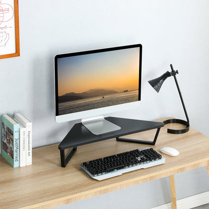 26 inch Triangle Monitor Stand Riser, Desktop Corner Shelf. DST600