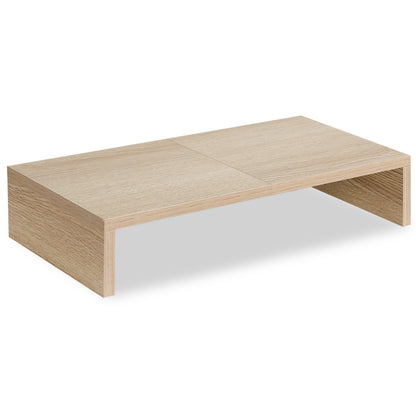 20 Inch Monitor Stand Riser Maple