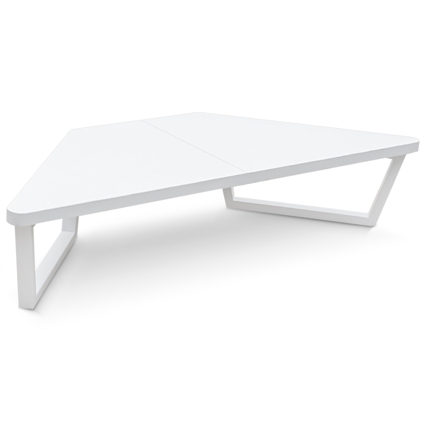 26 inch Triangle Monitor Stand Riser White
