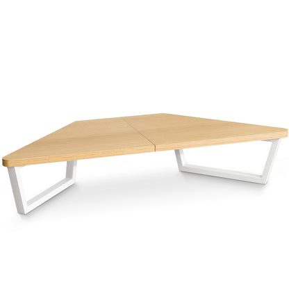 26 inch Triangle Monitor Stand Riser Maple