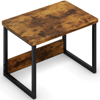 Printer Stand with Storage for Desk BROWN