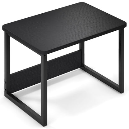 Printer Stand with Storage for Desk BLACK