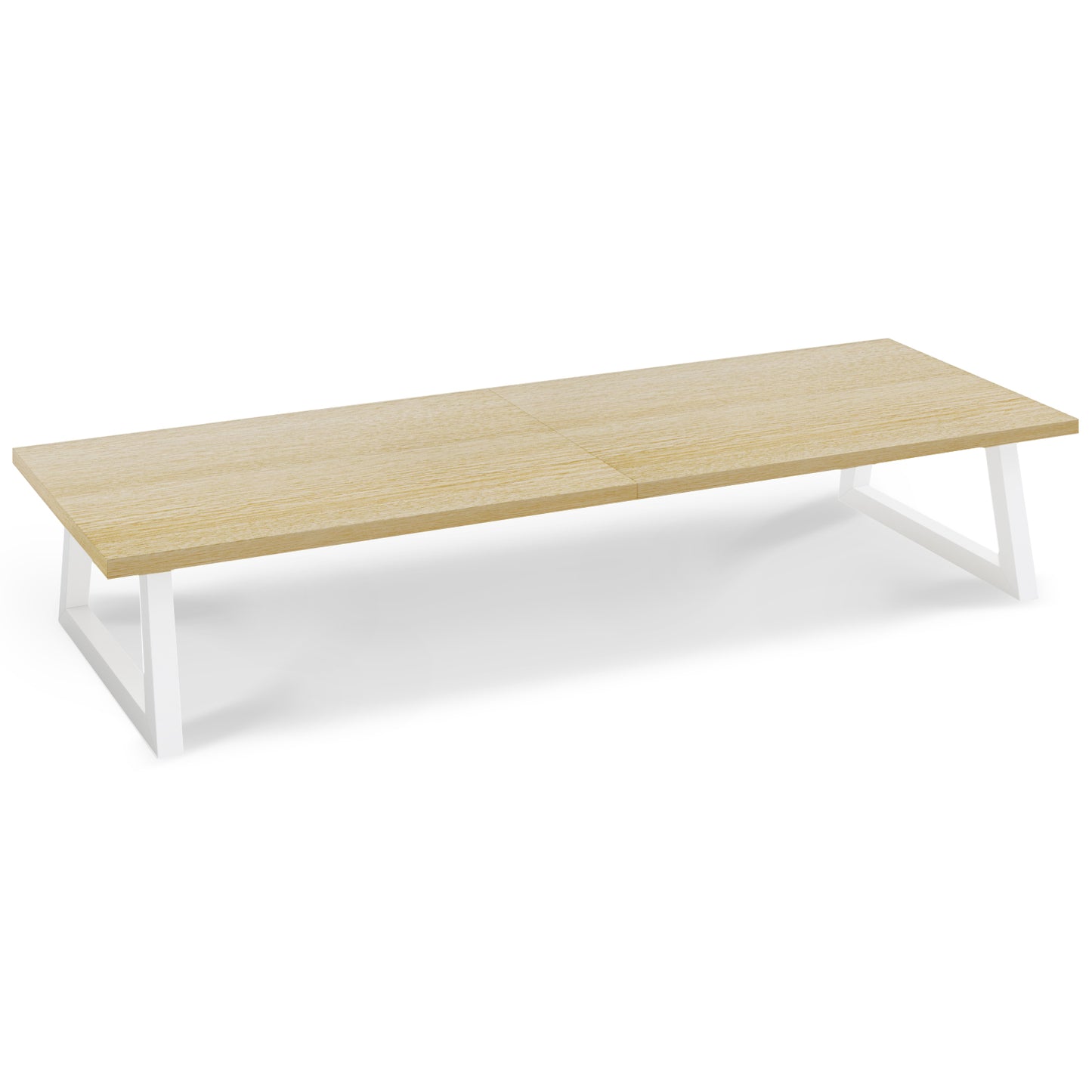 B2B 31.5 inch Monitor Stand Riser, Wood & Steel Computer Monitor Stand with Storage. DS102