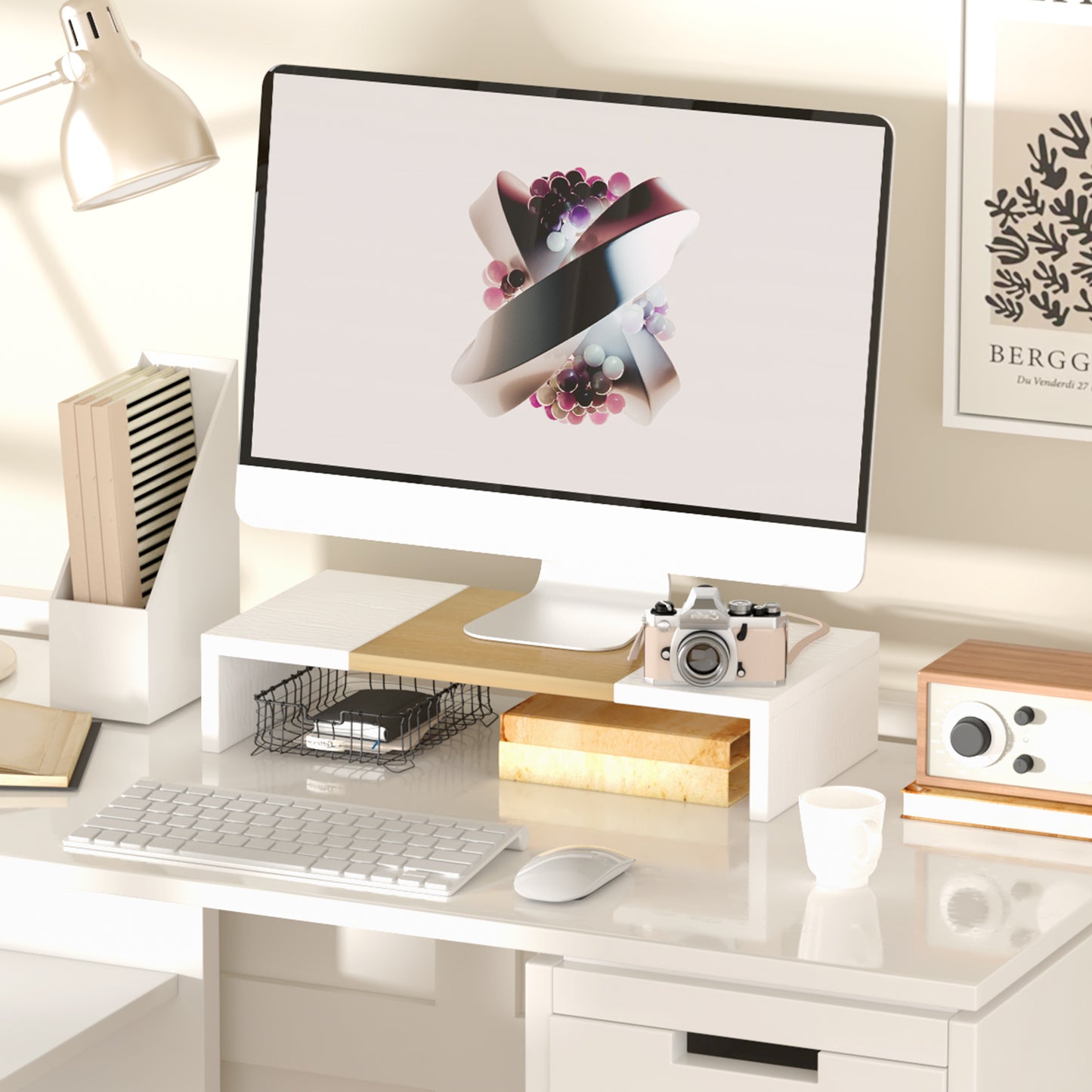 B2B 20 Inch Monitor Stand Riser.  DS500