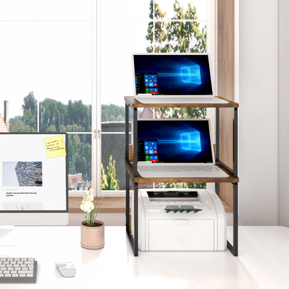 B2B 2 Pack Printer Stand for Desk, Shelf Organzier. KS001×2