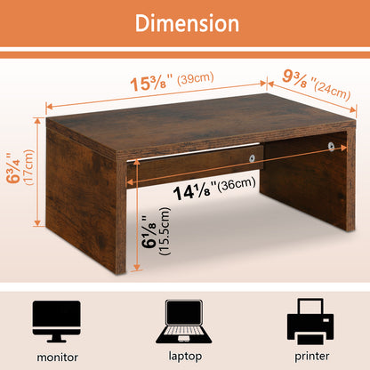 6.7 inch Height Monitor Stand Riser. DS401