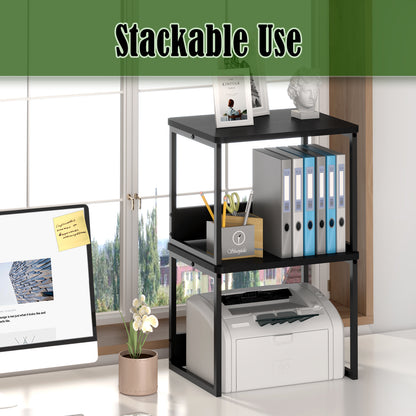 B2B 2 Pack Printer Stand for Desk, Shelf Organzier. KS001×2