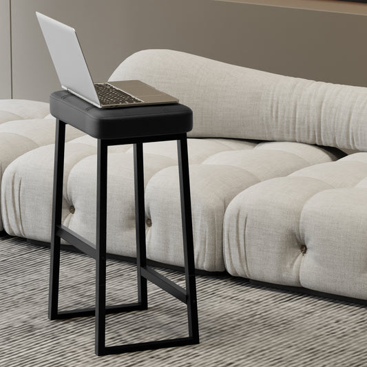 B2B 26 inches high Bar Stool,Modern Synthetic Leather with Stitching. SK620