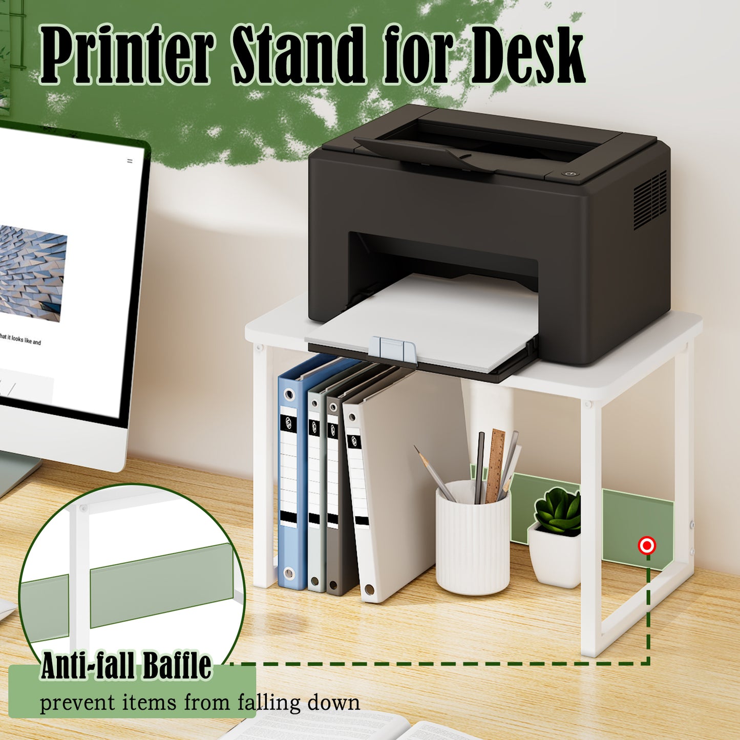 Desktop Printer Stand Shelf Organzier. KS001