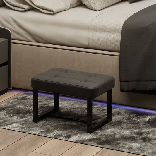 B2B Small Ottoman，Foot Rest Stool,Leather Step Stool for Under. SK420