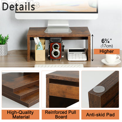 6.7 inch Height Monitor Stand Riser. DS401