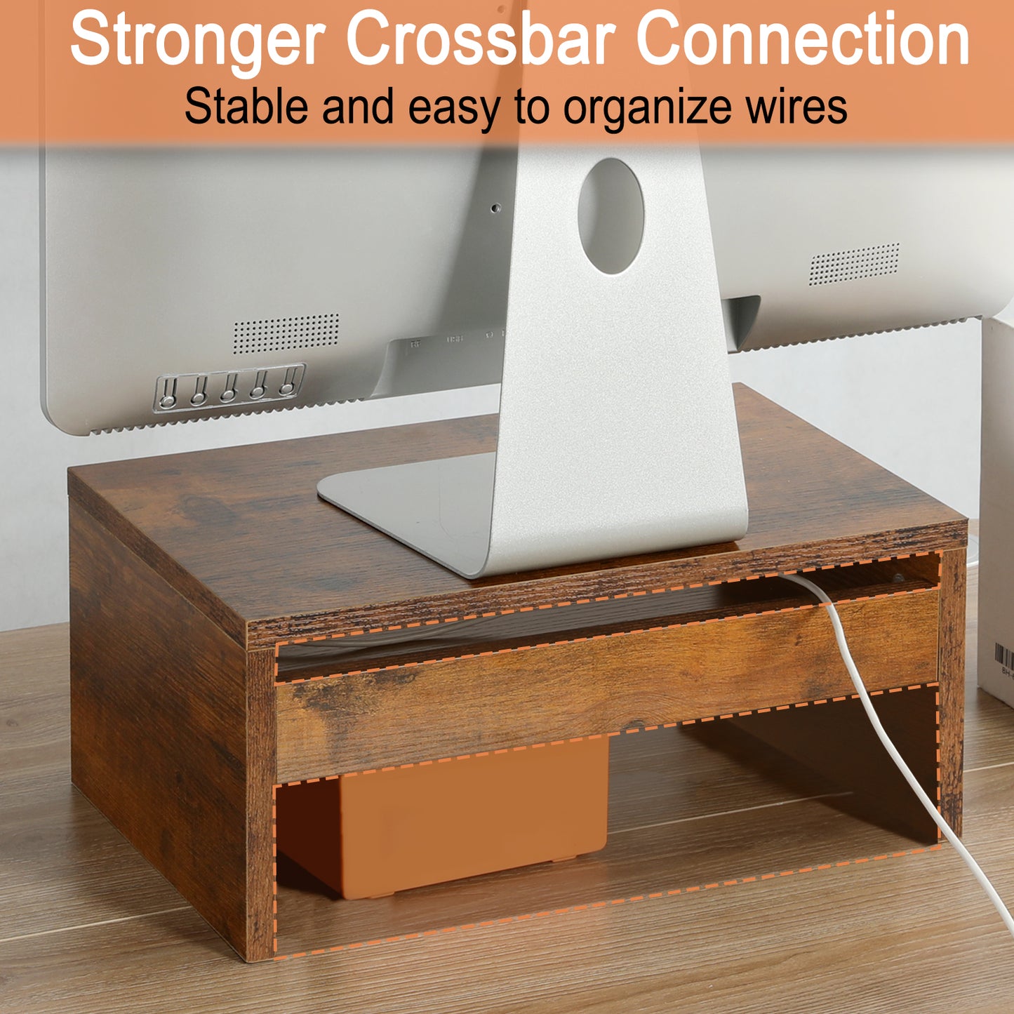 6.7 inch Height Monitor Stand Riser. DS401