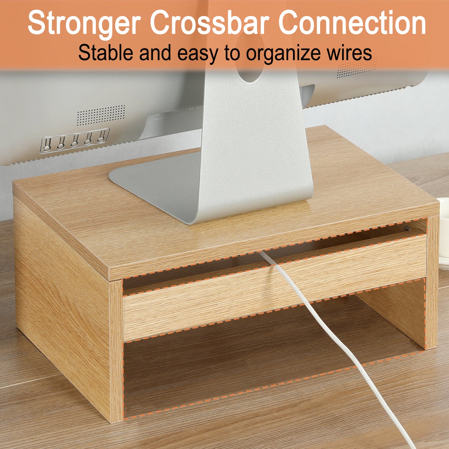 6.7 inch Height Monitor Stand Riser. DS401