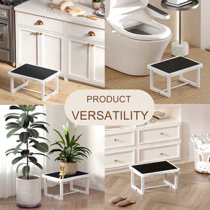 B2B Wooden&Metal Step Stool for Adults & Kids, 500 Lbs Capacity. SK400