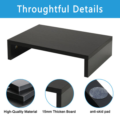 14.2 inch Wood Monitor Stand Riser. DS400