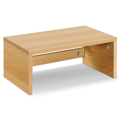 Monitor Stand Maple Desktop Shelf Monitor Stands Homeoffice Organizer Kitchen