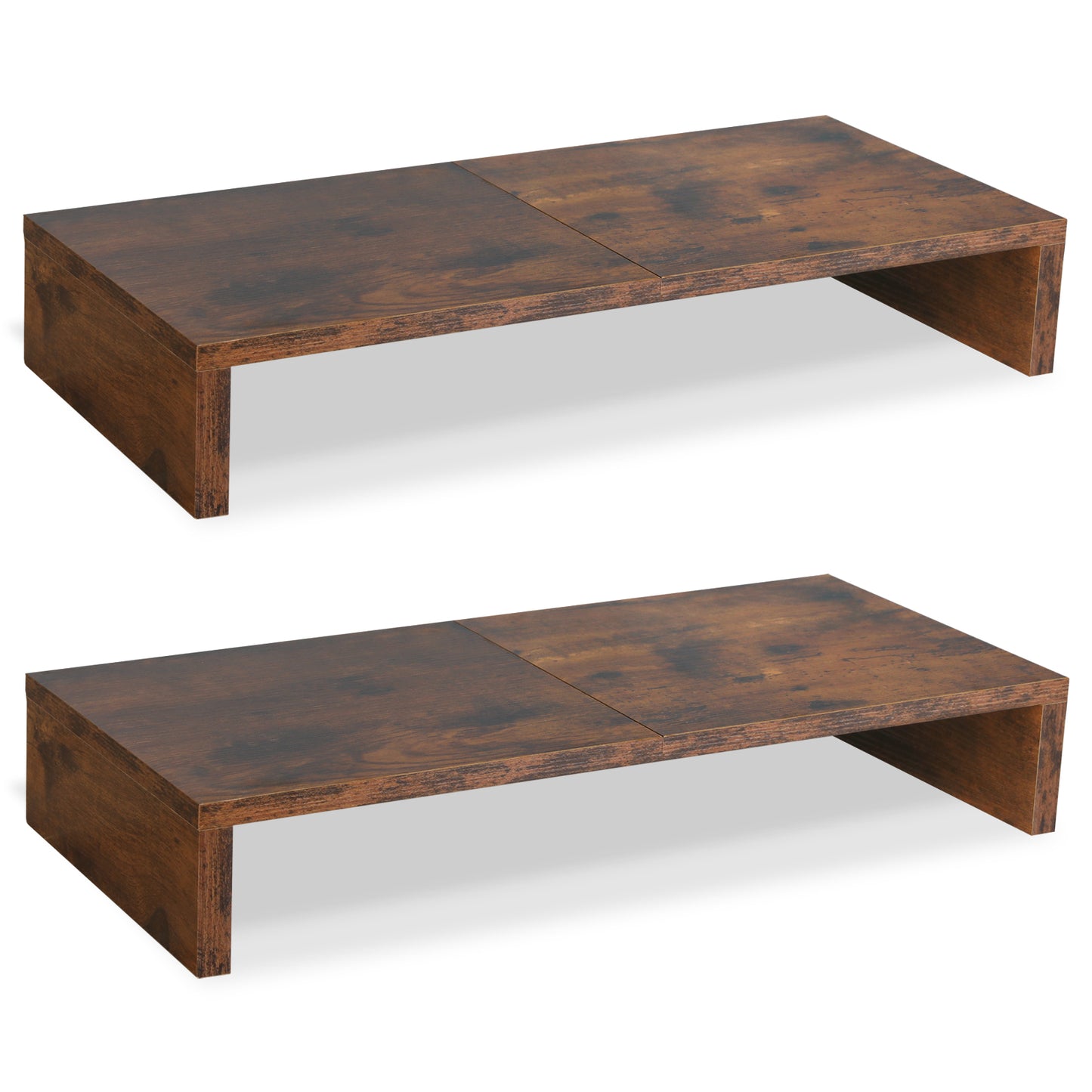 Monitor Stand Riser-20 inch Brown