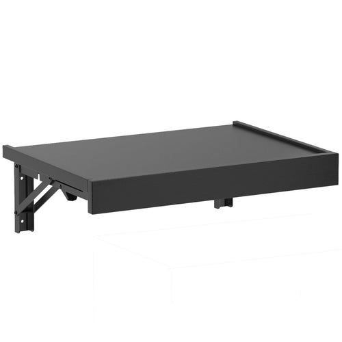 Space Saving Bed Side Tray Storage Wall Mounted Folding Bedside Shelf