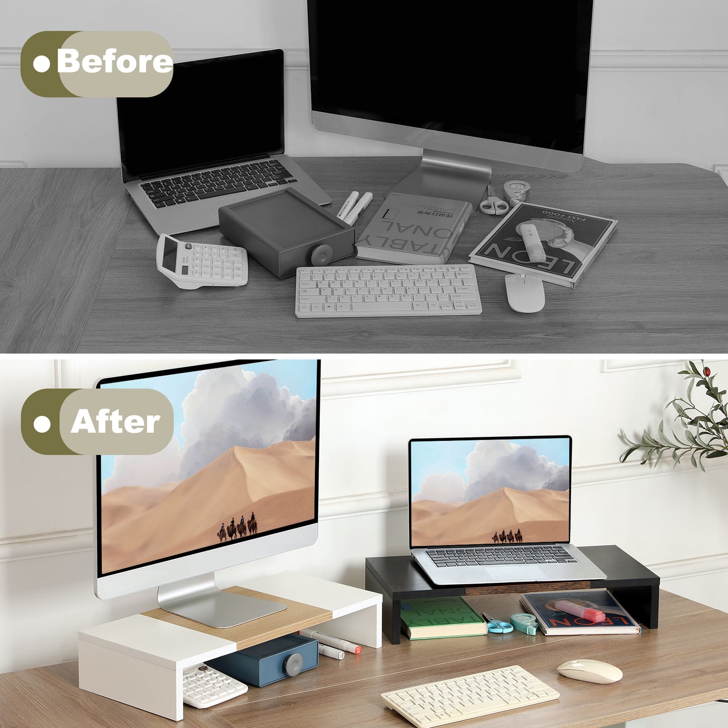 20 Inch Monitor Stand Riser. DS500