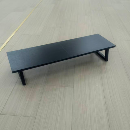 B2B 31.5 inch Monitor Stand Riser, Wood & Steel Computer Monitor Stand with Storage. DS102