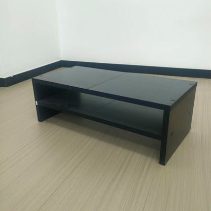 2 Tiers 20 Inch Wooden Printer Desktop Monitor Stand Riser with Double Storage. DS502